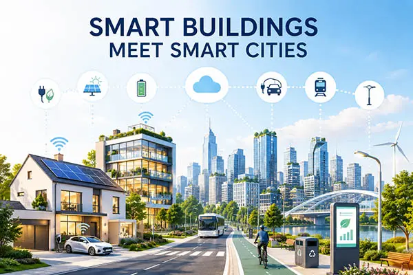 Smart Buildings and Smart Cities: Connecting Intelligent Buildings with the Urban Ecosystem